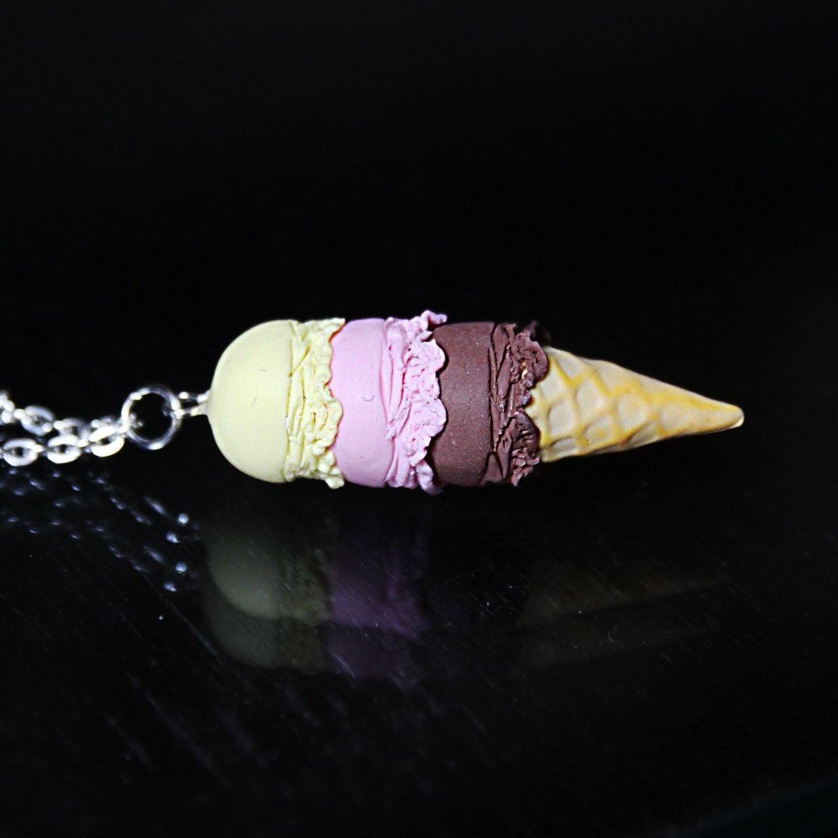 Tři kopečky zmrzlina