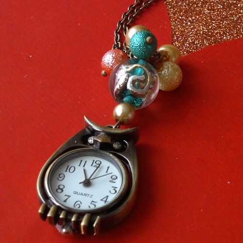 Luxusní hodinky Sova