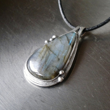 Náhrdelník BlueTear (labradorit)