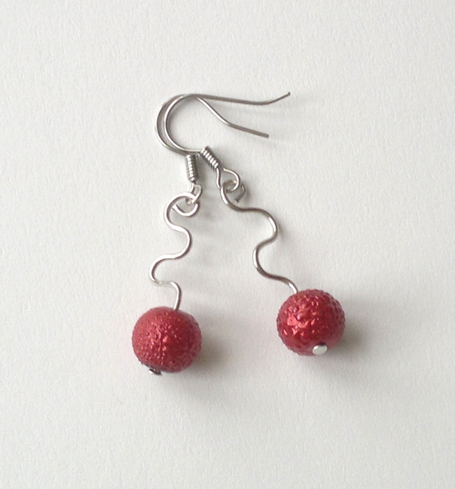 Červené luxusní perly