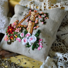 levandulový sáček s monogramem "A"