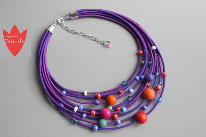 Náhrdelník Svěží koktejl no.14 © design Terinela