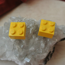 LEGO, LEGO, LEGO   naušnice - žluté