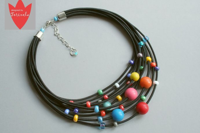 Náhrdelník Ovocný koktejl no.19 © design Terinela