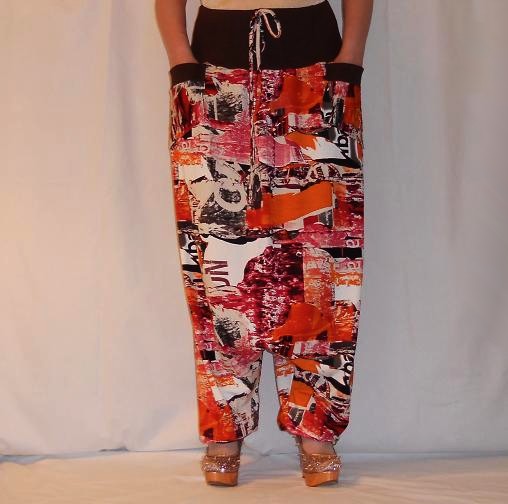 Turky červené maskáče - 123 cm