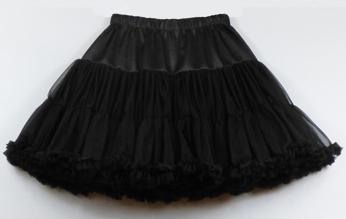 FuFu spodnička dvouvrstvá černá