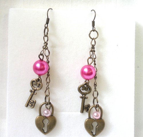Klíček k srdci - růžový