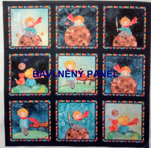 BAVLNĚNÝ PANEL / I NA PEXESO/ 35 x 35 cm  FNP5
