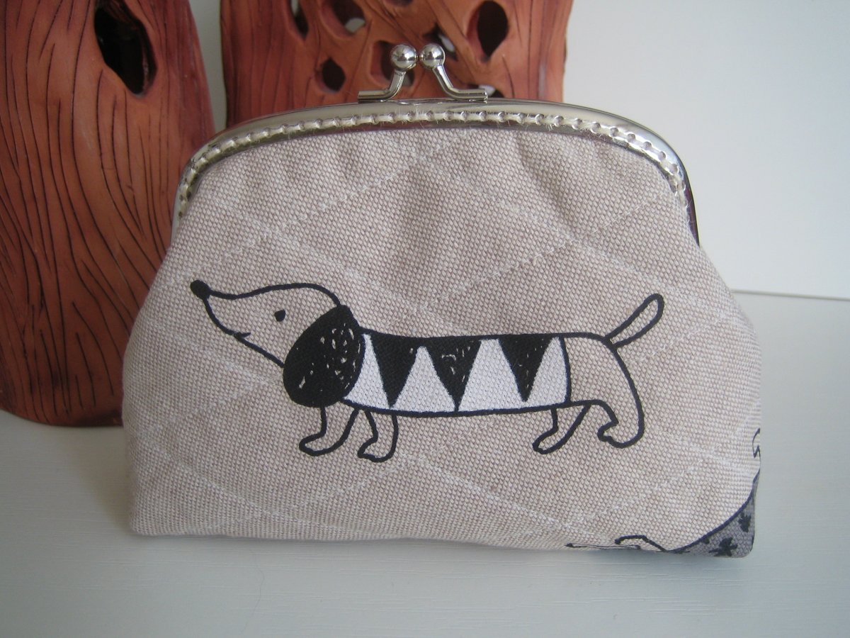 Jezevčíci v kovovém rámečku :))