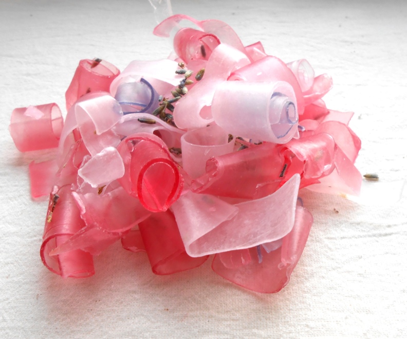 mýdlové SPIRÁLY levandulové