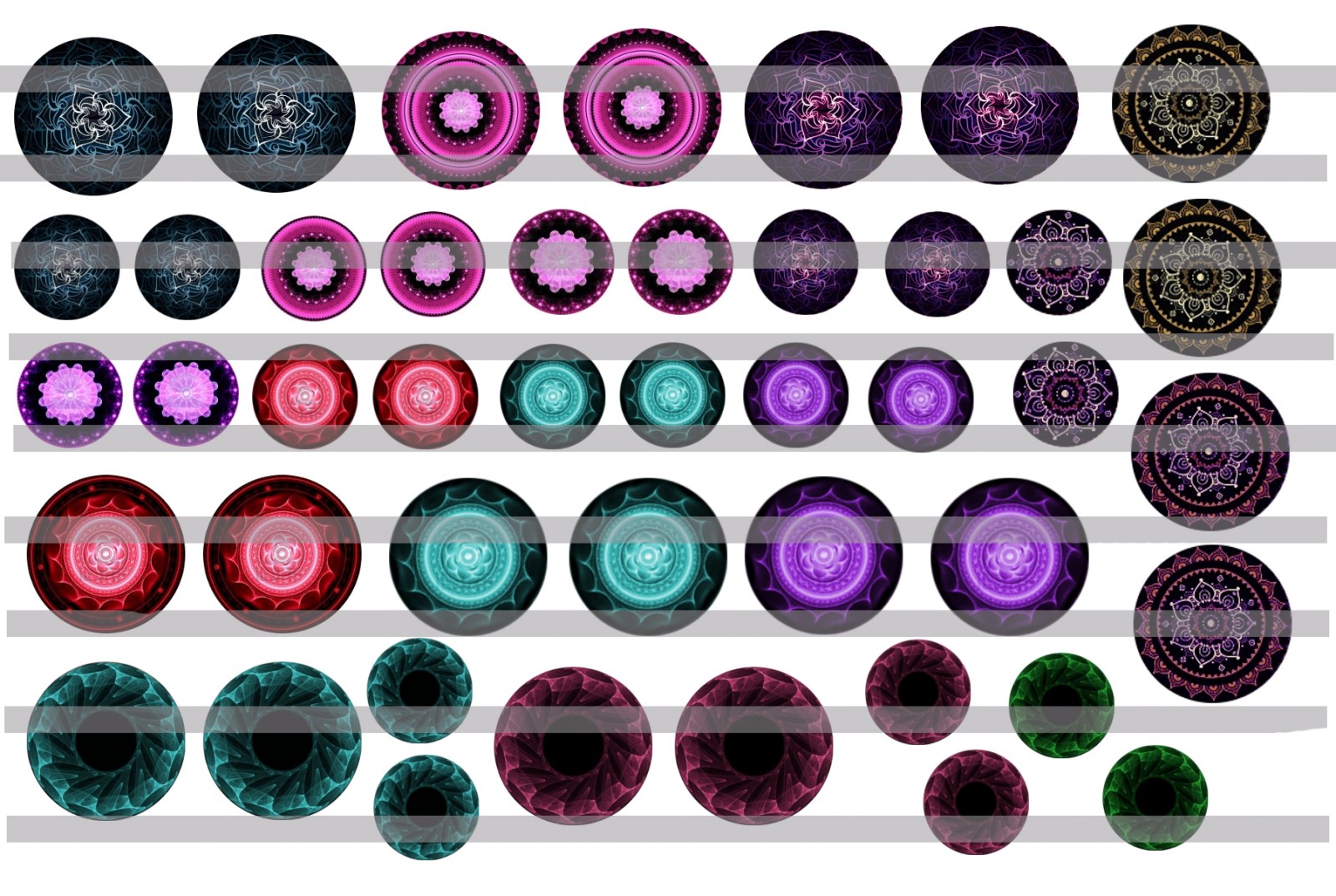 Motivy do pryskyřice 03