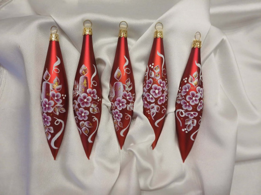 Vánoční ozdoba raketa