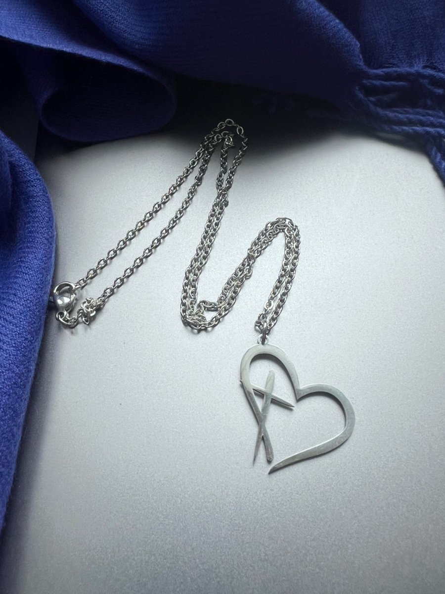 Řetízek se srdíčkem - S.Steel
