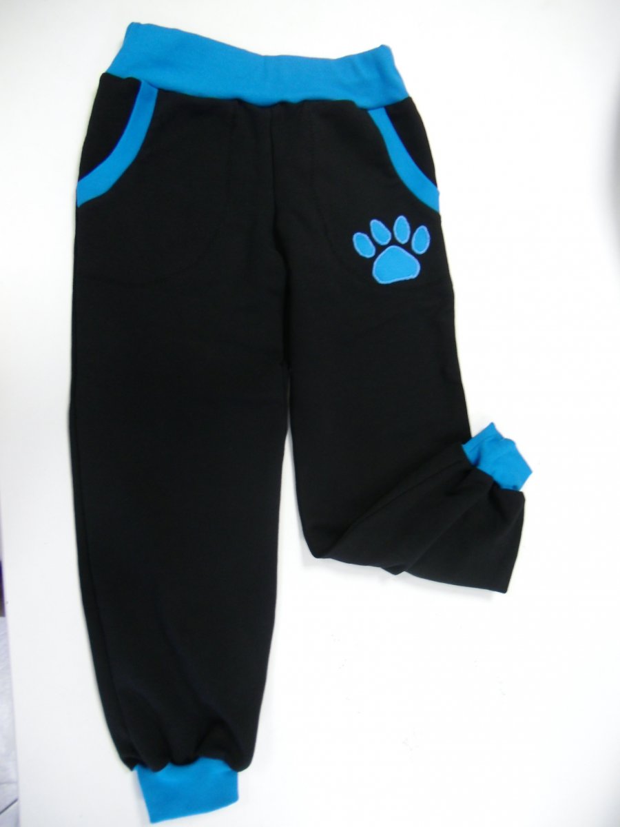 Dětské tepláčky s tlapkami