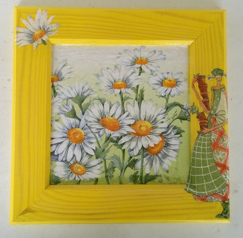 Obrázek s kopretinami