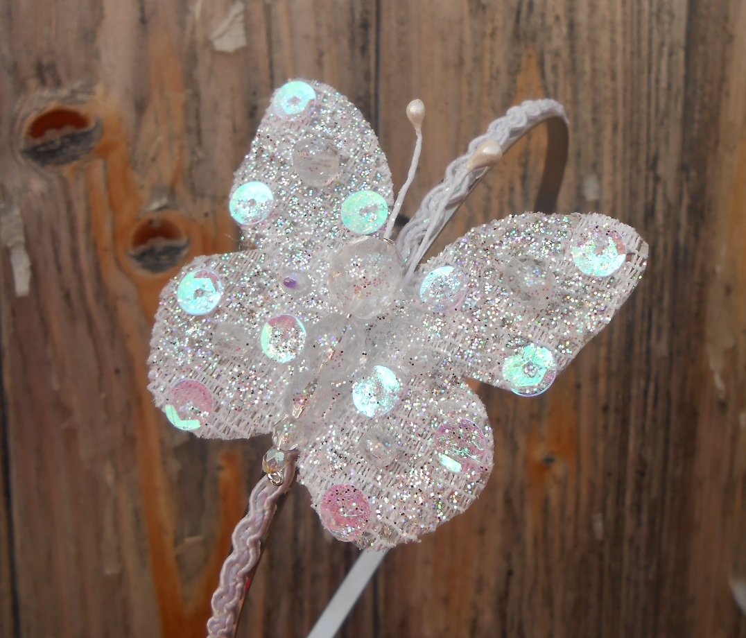 Čelenka "Motýlí třpyt"