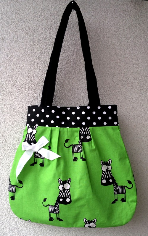 Zebry na pastvě - kabelka 