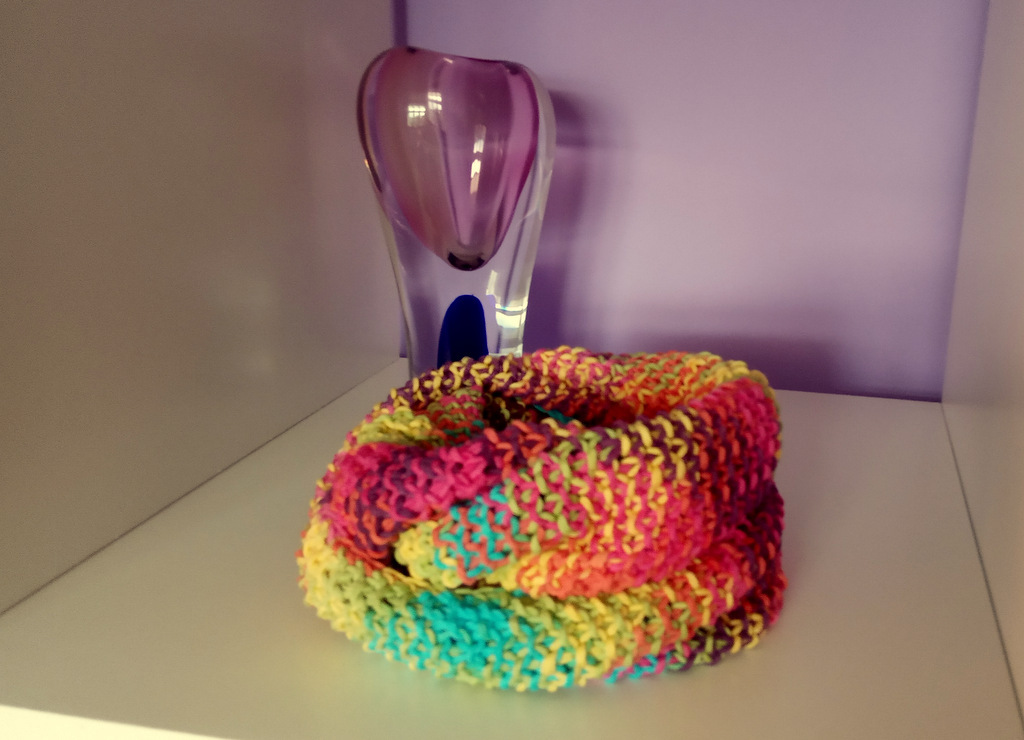 Nákrčník dětský "Pestrobarevné kvítí"