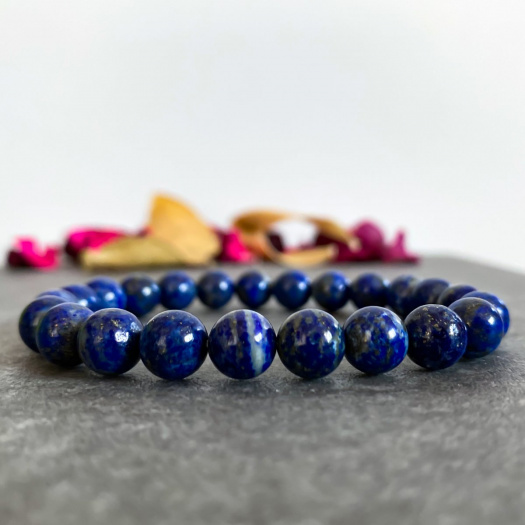 Minerální náramek - lapis lazuli