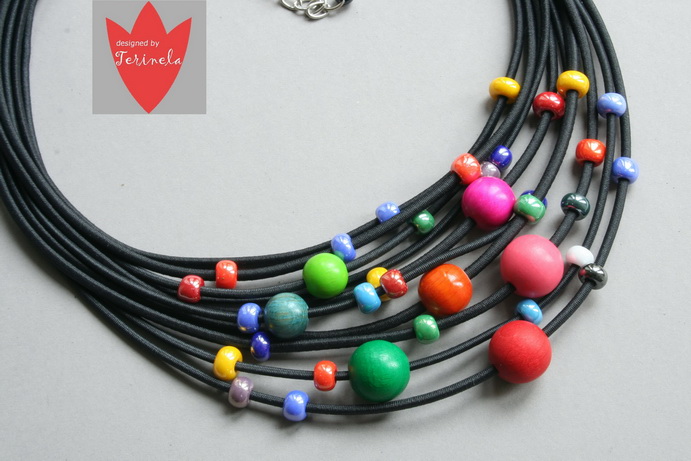 Náhrdelník Ovocný koktejl no.5©designTerinela