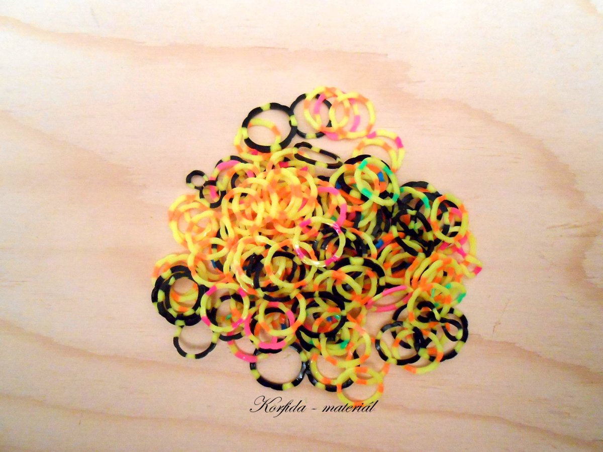 Gumičky Loom Bands pestrobarevné (162/15)