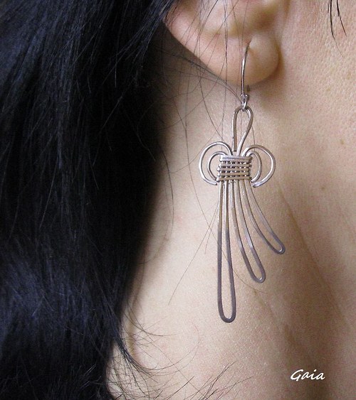 Náušnice...Tanečnice...chirurgická ocel