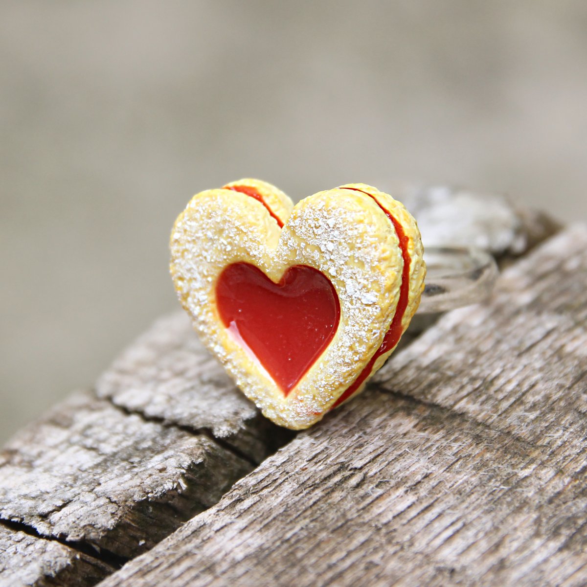 Linecká kytička prstýnek 2