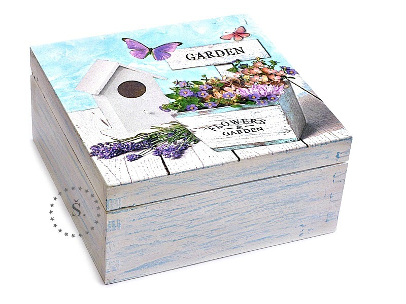 krabička na čaje - šperky