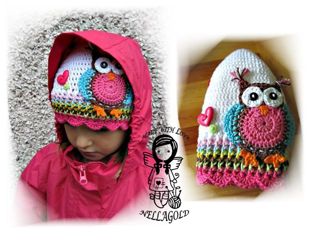 Čepička s Veselou Sovičkou - návod 70