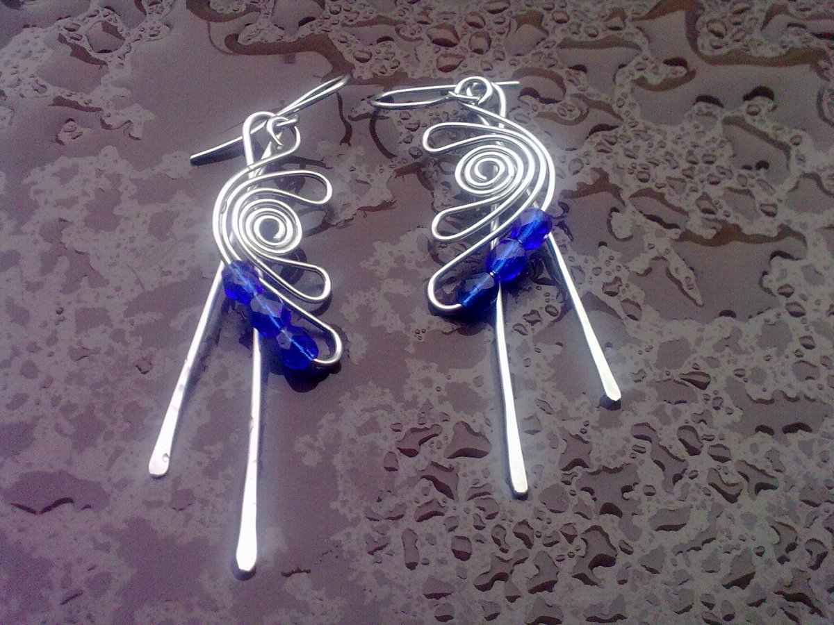 náušky šeherezáda -hypoalergení