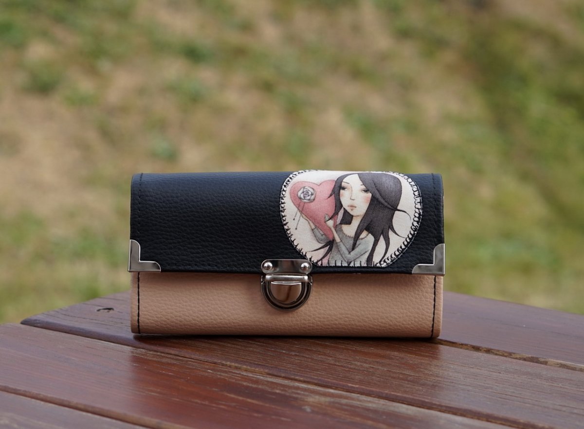 Peněženka Mirabelka holka 01, 18 karet, prostorná