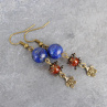 Lapis lazuli s karneolem