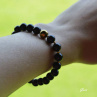 Náramek onyx + hematit