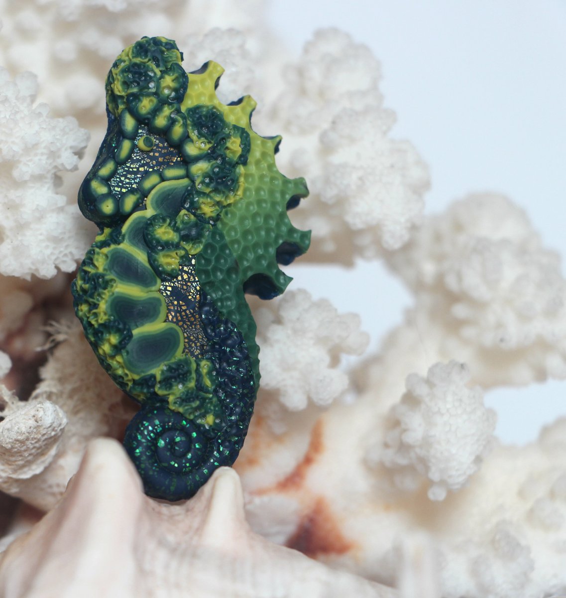 Brož "Mořský koník"