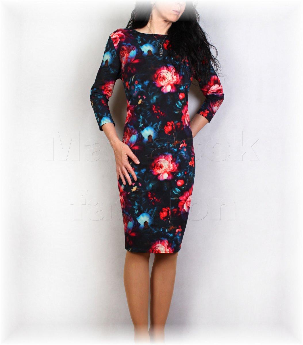 Šaty vz.849 i kr.rukáv