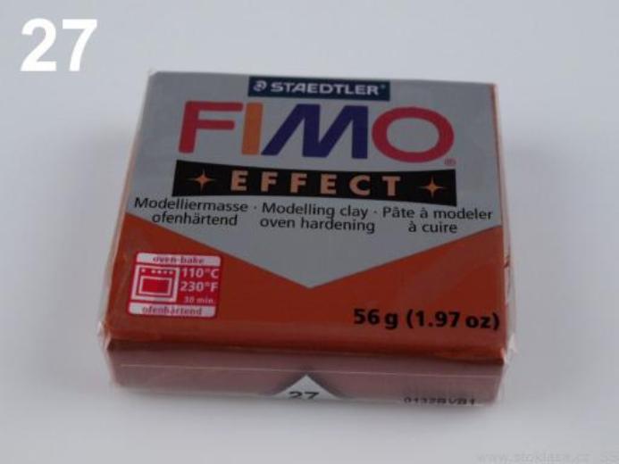 FIMO EFFECT 56g - měděná