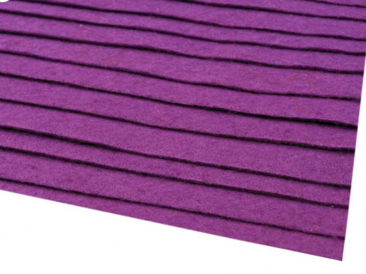 Dekorační filc 20x30cm - fialová