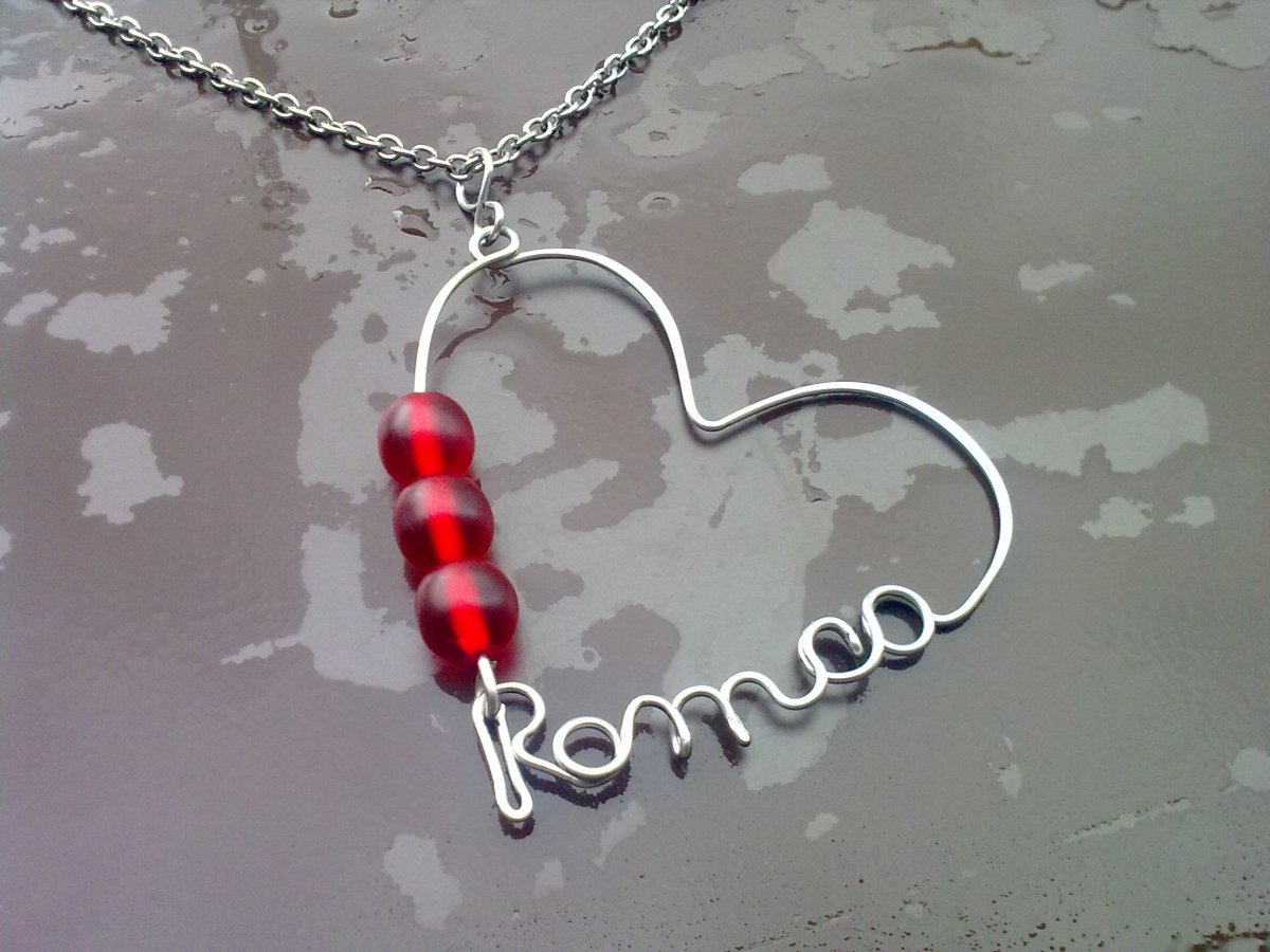 srdíčko se jménem na přání (hypoalergenní)