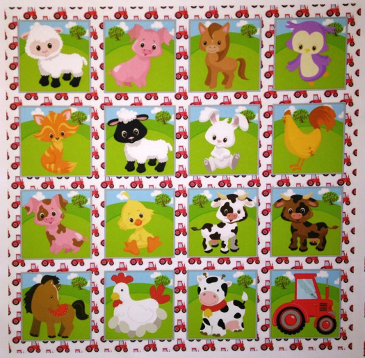 Pexesový panel 35 x 35cm  PEXESO7