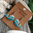 "Velryby" - námořnické náušnice