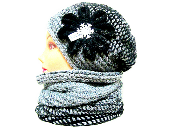 ༺♥༻ OMBRÉ SET ČERNÁ A ŠEDÁ༺♥༻