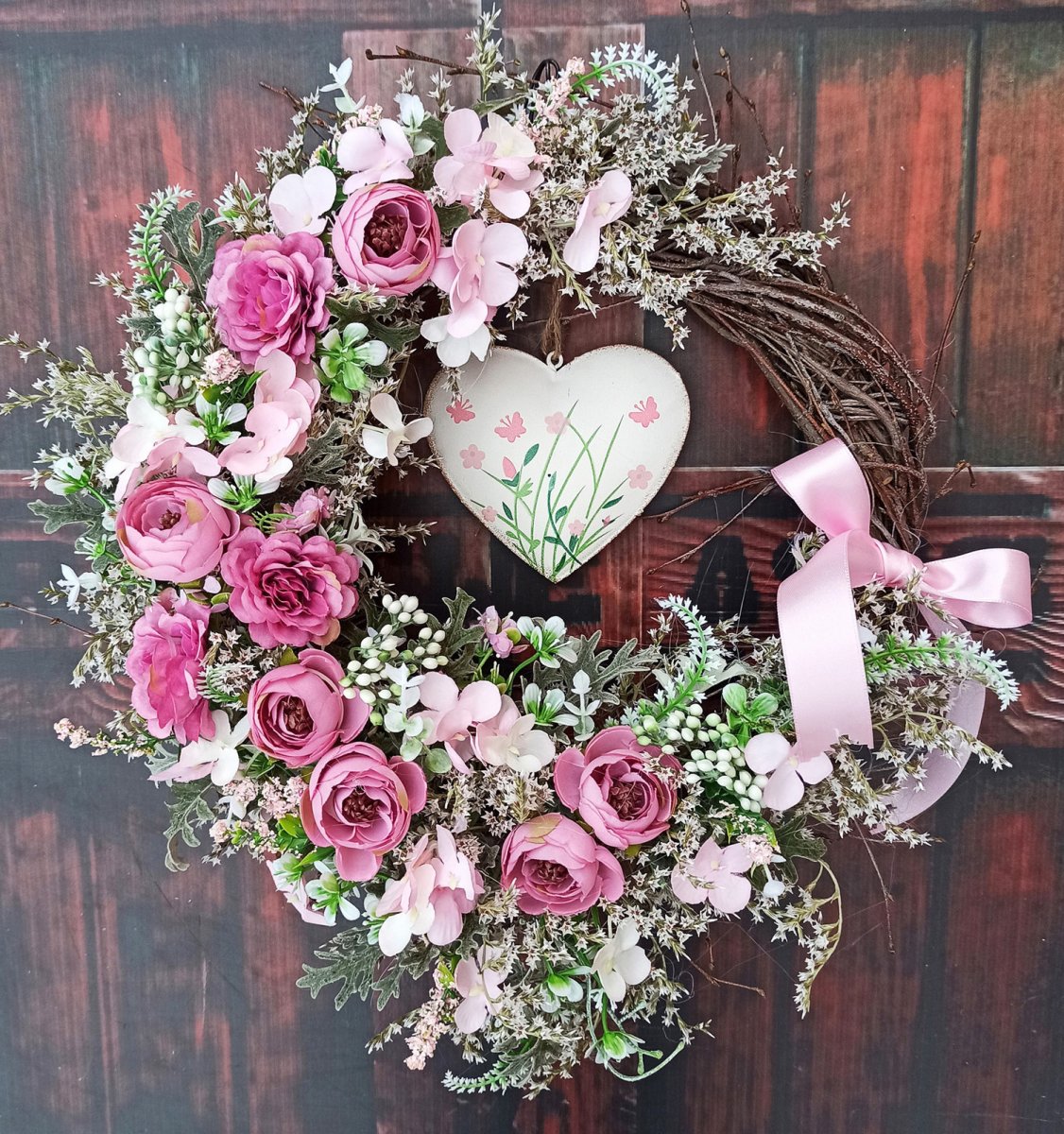 Věneček se srdíčkem