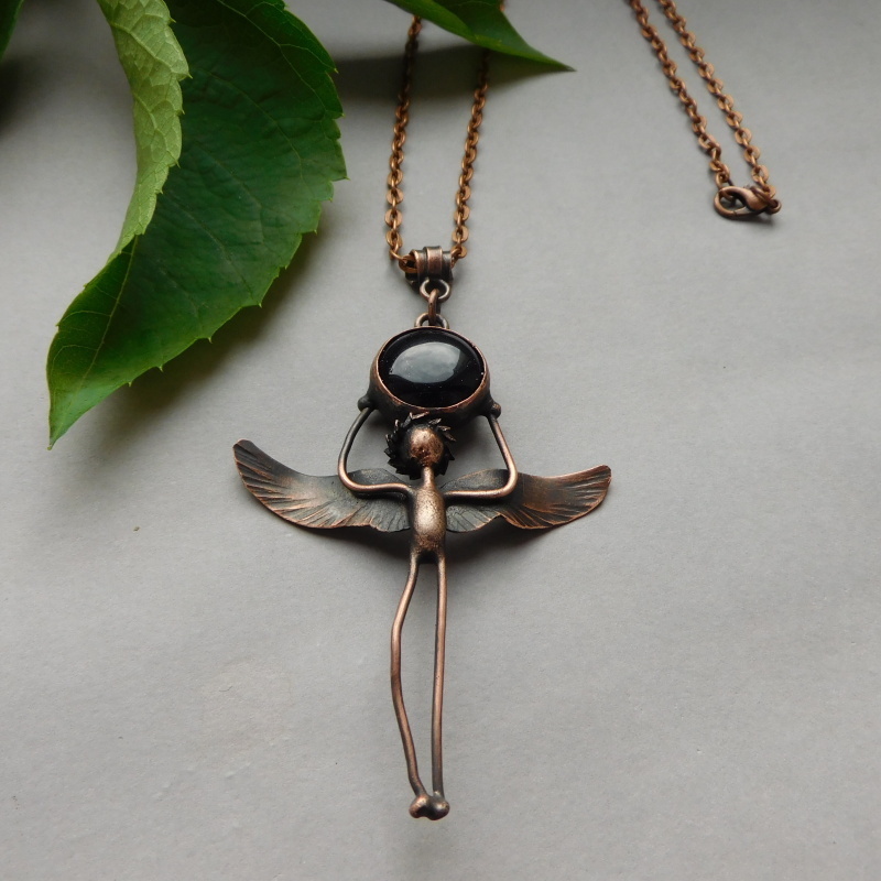 Přívěšek - Návštěva nočního anděla....