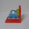 Zarážka na knihy-auto
