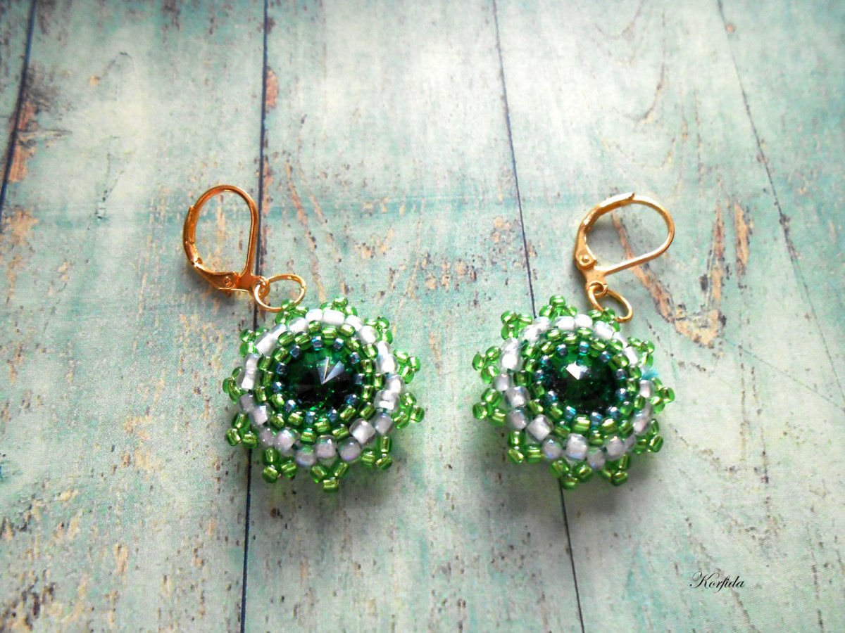 Náušnice lesněnky (189-18)