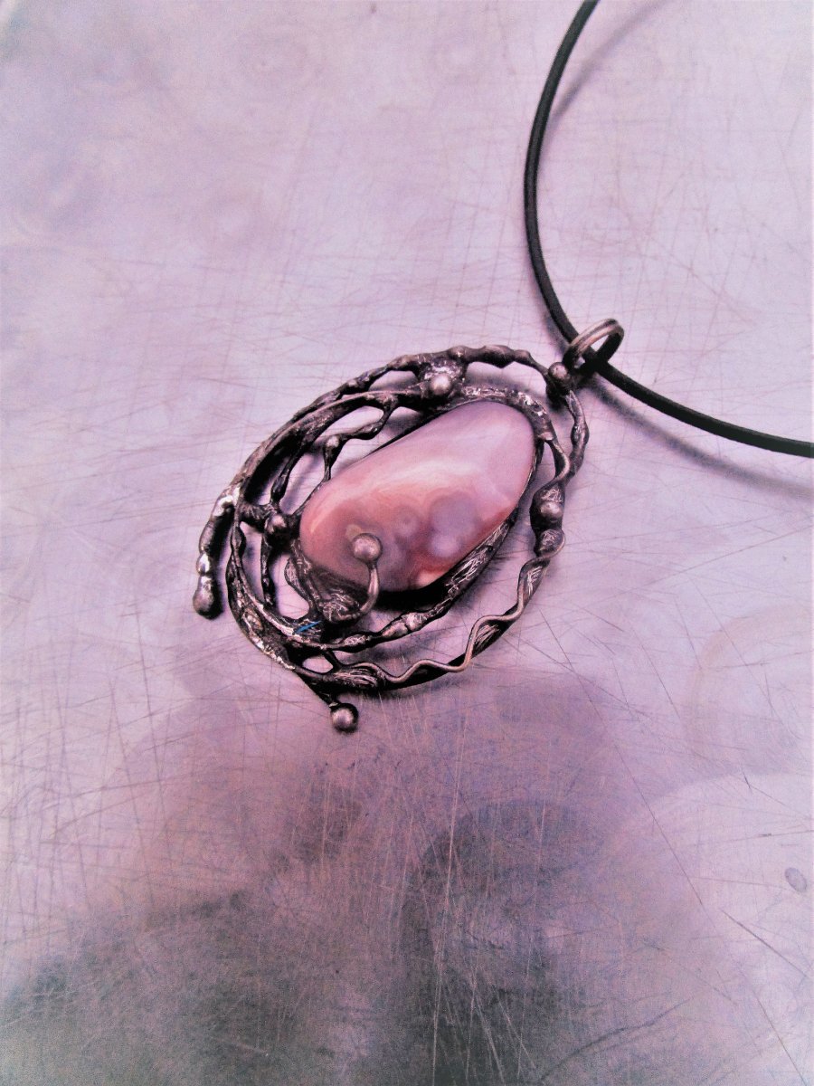 Náhrdelník "Růžový sen"