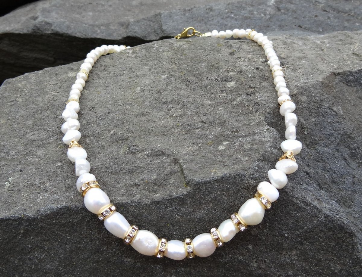 Náhrdelník z říčních perel