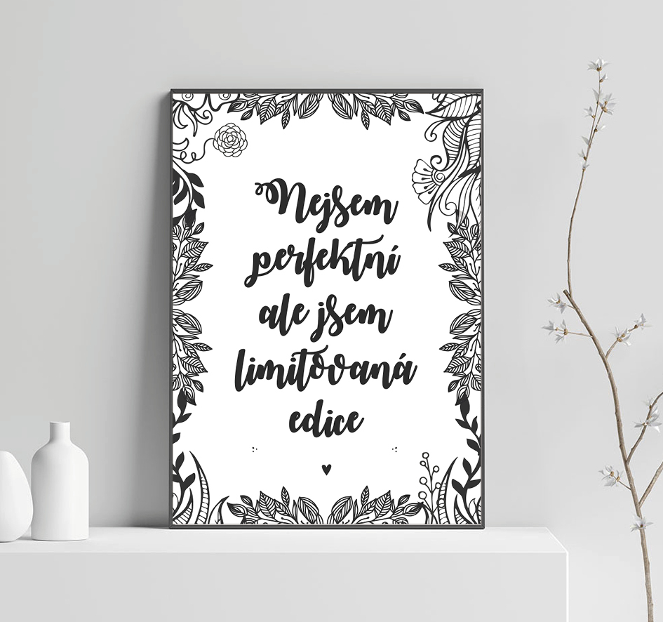 Plakát LIMITOVANÁ EDICE 21x30cm