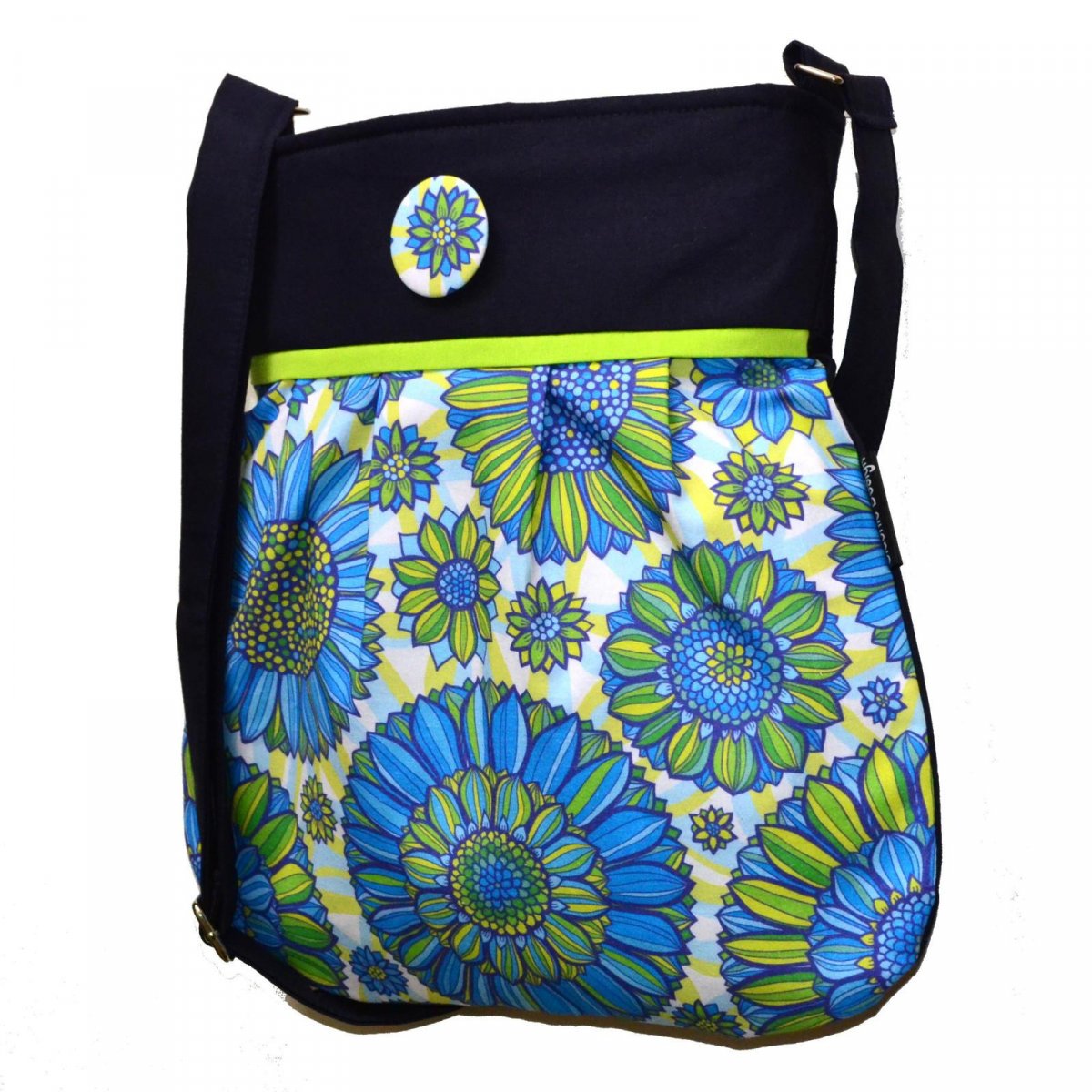 kabelka Tess 2 Blue Flower