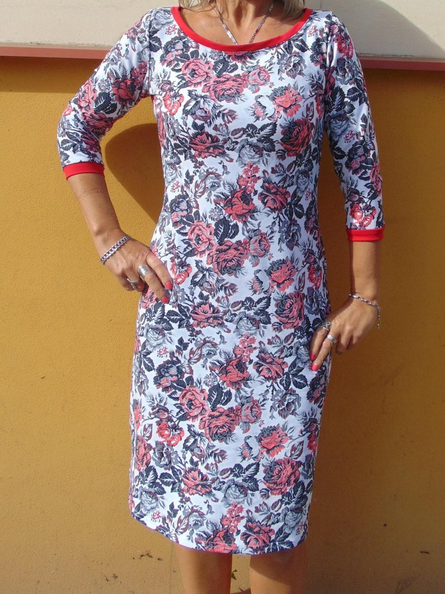 Šaty růže S - XXL